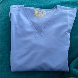 Ceil Figs 2XL scrub top